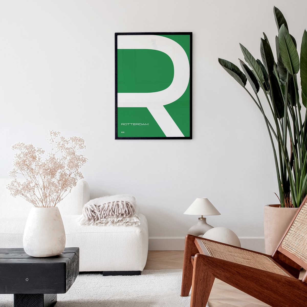 Poster of R from Rotterdam | WIJCK.